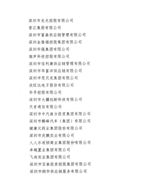 喜讯，HJC黄金城供应链荣获“改革开放40周年深圳民营经济突出贡献企业”称号  
